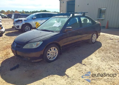 2004 Honda Civic Lx from USA, damaged, VIN 2HGES16524H563482